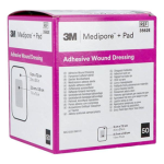 "3M" Medipore +Pad Adhesive Wound Dressing 5x7.2cm (50塊/盒)