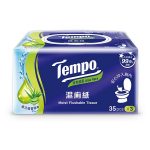 "Tempo" 濕廁紙-清爽蘆薈味 (35片裝 X3包) A#
