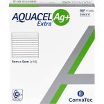 "Aquacel" Ag Extra 親水性銀離子抗菌敷料 5cm x 5cm (10塊/盒)