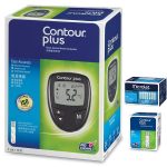 "Bayer" 拜安進 Contour Plus 血糖機 (100紙,100針)