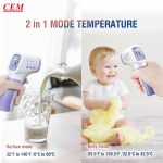CEM 前額紅外線探熱器 #DT-8806H 儀器 Equipment
