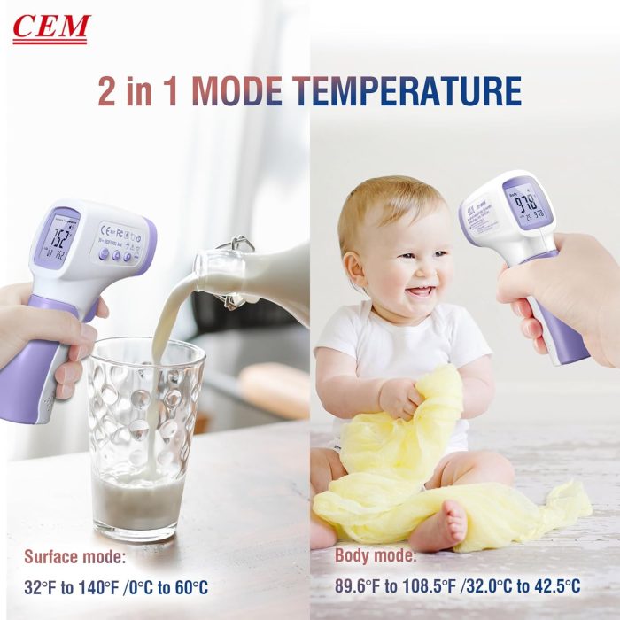 CEM 前額紅外線探熱器 #DT-8806H 儀器 Equipment