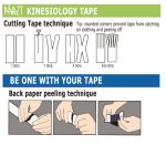 PARZT Kinesiology Tape 肌肉運動貼 (5cmX5.5m) 復康產品 Rehabilitation products