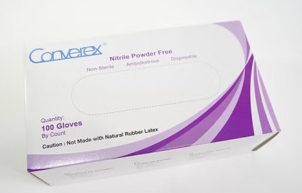 美國 “Zibra” 乳膠手套 (無粉 – 100隻/盒) (S 細碼) 未分類