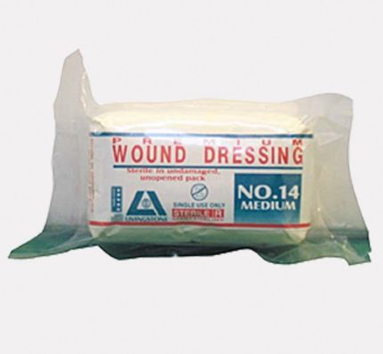 DRSWD14P 止血敷料 (12個/包)  (12 x 4cm) 傷口護理