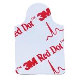 "3M" Red Dot Resting EKG Electrode 2x2cm (100pcs/bag)