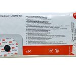 "3M" Red Dot Monitoring Electrode with Foam Tape and Sticky Gel, 4cm x 3.5cm (50pcs/bag)