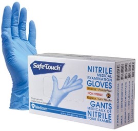 SafeTouch Nitrile P/F Gloves – XS – XL 診所用品