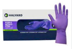 KC SafeSkin Purple Nitrile-Xtra 12” Exam. Gloves – S – L 診所用品