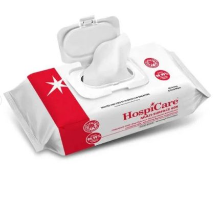 HospiCare 消毒濕紙巾 (60片/包) 清潔用品 Cleaning Products