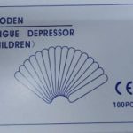 Wooden Tongue Depressor, Paed小童木壓舌捧 (12cm x 1.4cm)/ 100's B#-JI087