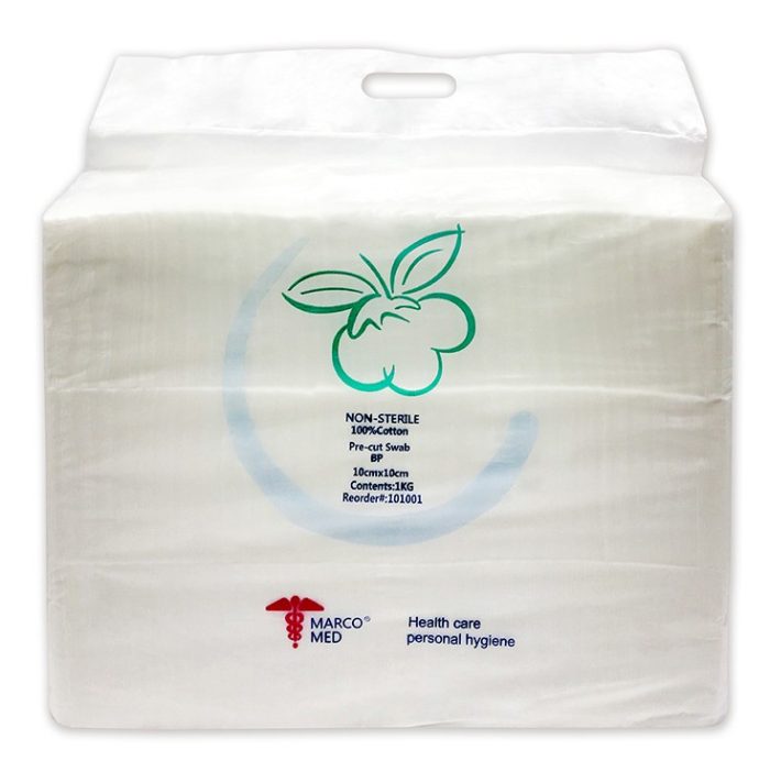 Marco Med -Pre-Cut Swabs 10cm x 10cm, 1kg 家居日常 Daily Home Life
