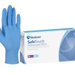 SafeTouch Advanced Slim 藍色丁腈手套 XS - L