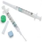 3ml LL Aterial Blood Gas Syringe with Lit. (100's/cs) #364314
