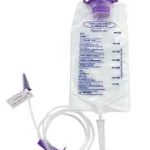 Feeding Bag 600ml, Purple 餵食用奶袋連接駁喉 B#MI-220P