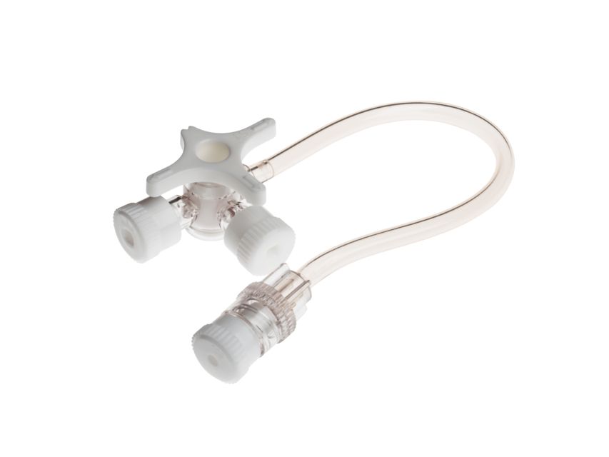 BD Connecta 3-way Stopcock with 10cm Extension Tube, Luer Lok 3 BD Connecta™ 3-way with 10cm Extension Tube LL” BD 產品