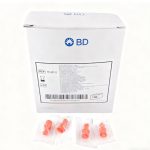 BD Male-Female Luer Lock Cap, orange (100’s/box), TP-MF-O