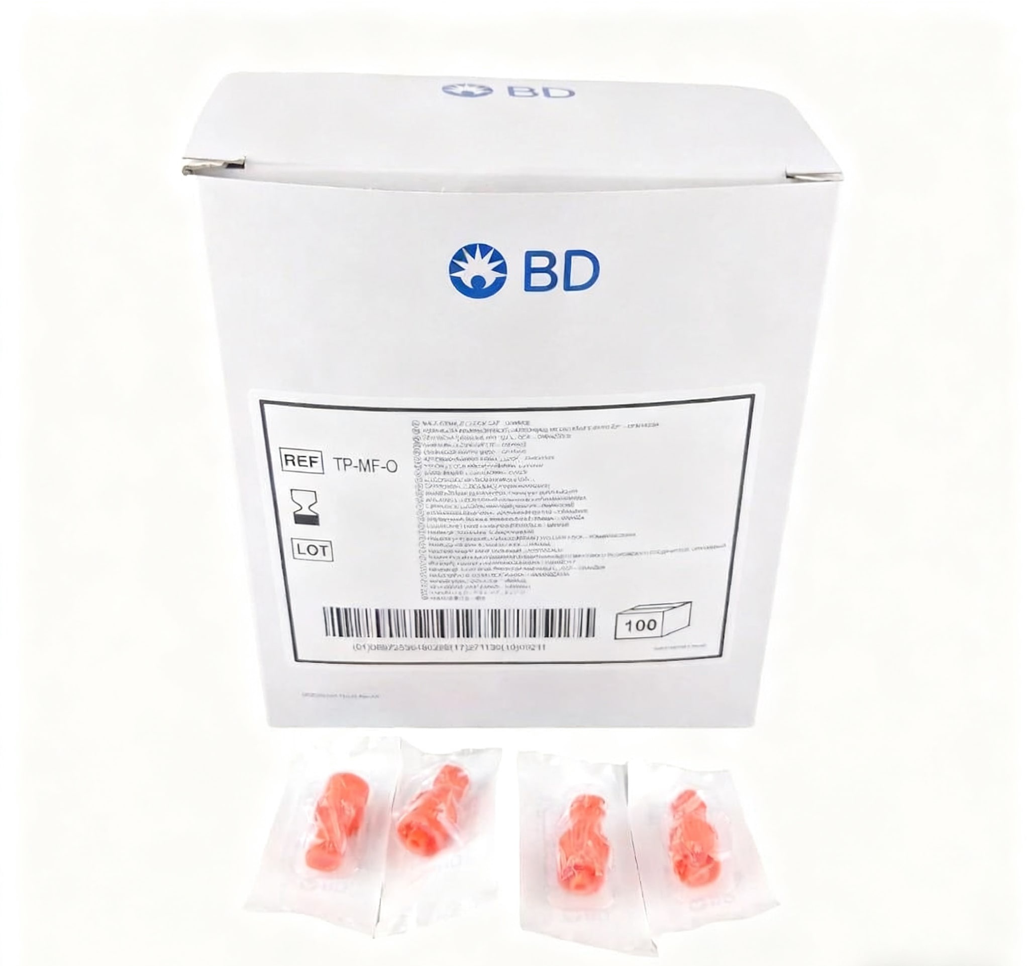 Male-Female Luer Lock Cap, Orange TP-MF-O 3 BD Male-Female Luer Lock Cap, orange (100’s/box), TP-MF-O BD 產品