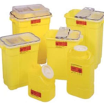 Sharps Collector 5 Gallon W/Tethered Cap Chemotherapy (8's / case)