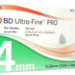 Ultra-Fine Pro Pen Needle 32G x 4mm（100's）