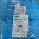 Shoe Cover SPP 35g, Light Blue, 16x40cm, Anti-Skid  鞋套 （100's）