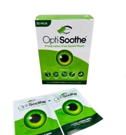OS-PF-EYELIDWIPES “Opti-Soothe” 眼瞼護理濕紙巾 (30片/盒) 診所用品 Clinic Supplies