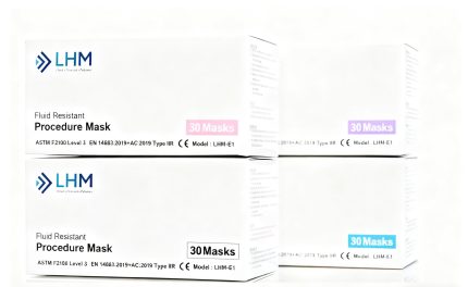 “LHM” Medical (ASTM Level 3) 醫用口罩(獨立包裝) (30個/盒) LHM產品