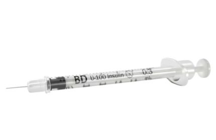 320313 “BD” BD Ultra-Fine Needle Insulin Syringes 0.3ml x 29G x 1/2″ 100pc 針筒及針咀