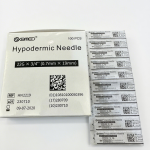 KB Med HN2219 Hypodermic Needle 22Gx3/4"(0.7mm x 19mm) 100pcs