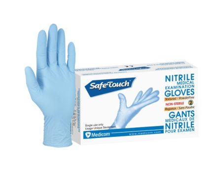 SafeTouch Nitrile PowerFree Gloves – XS – XL 手套 gloves