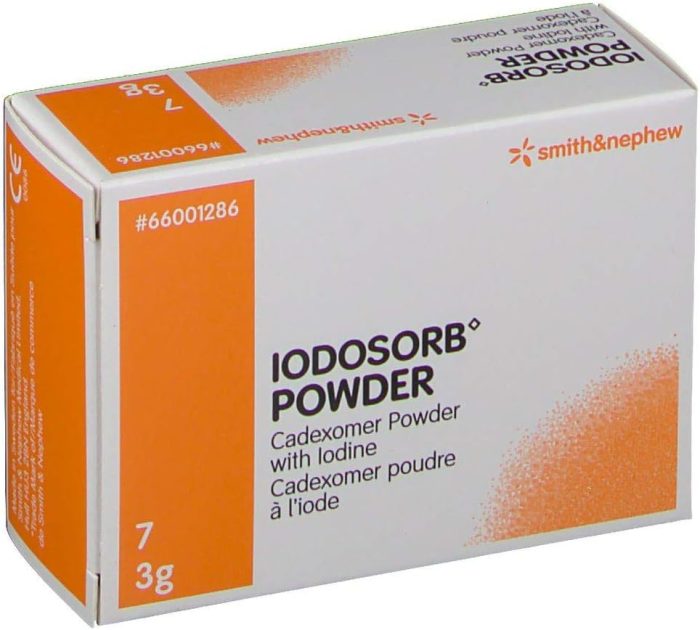 S+N Iodosorb Iodine Dressing S&N (Smith & Nephew)
