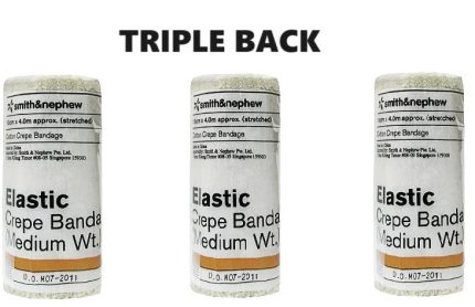 “S+N” 彈性縐紗繃帶 Elastic Medium Crepe Bandage-SN960600 S&N (Smith & Nephew)