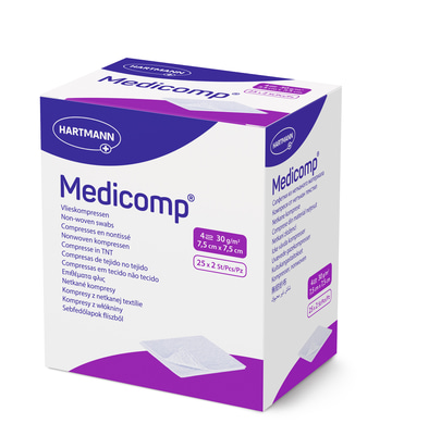 “HARTMANN” Medicomp, MDR sterile, 4 ply, 30 g/m² Hartmann產品