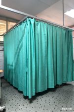 “LHM” 即棄抗菌湖水綠圍簾 (25件/箱) LHM產品