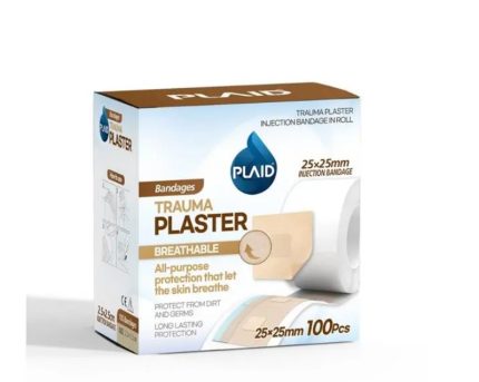 PLAID 圓點膠布 (卷裝) (100塊/盒) 傷口護理 Wound Care