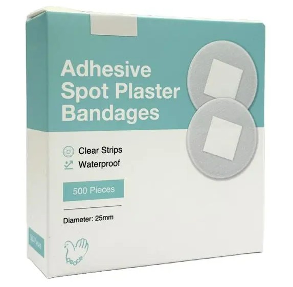 Peace 透明圓點膠布 “Peace” 透明圓點膠布 (卷裝) (500塊/盒) 25mm 傷口護理 Wound Care