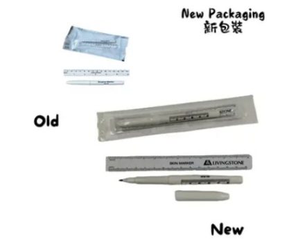 “Livingstone” 無菌手術記號筆連尺(普通筆尖) Livingstone產品