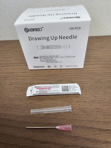 KB Med Drawing Up Needle 18Gx1 1/2″100pcs 針筒及針咀 Syringe & Needle