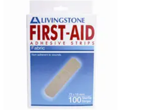 “Livingstone” 麻質膠布 73x18mm (100塊/盒) Livingstone產品