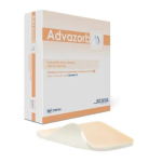 "Advazorb" Hydrophilic Foam Dressing with Film Backing 10cm x 10cm (10pcs/box)