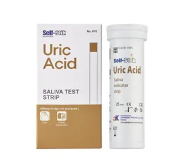 “Self-Stik” 尿酸唾液測試紙 (25支/盒) 檢驗用品 Inspection supplies