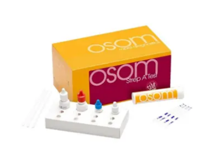 “OSOM®” 甲型鏈球菌抗原測試 (50支/盒) 檢驗用品 Inspection supplies